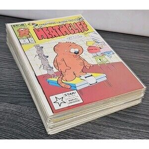 Vintage Heathcliff Marvel Star Comics Copper Age Lot Of 17 (B8-#106)